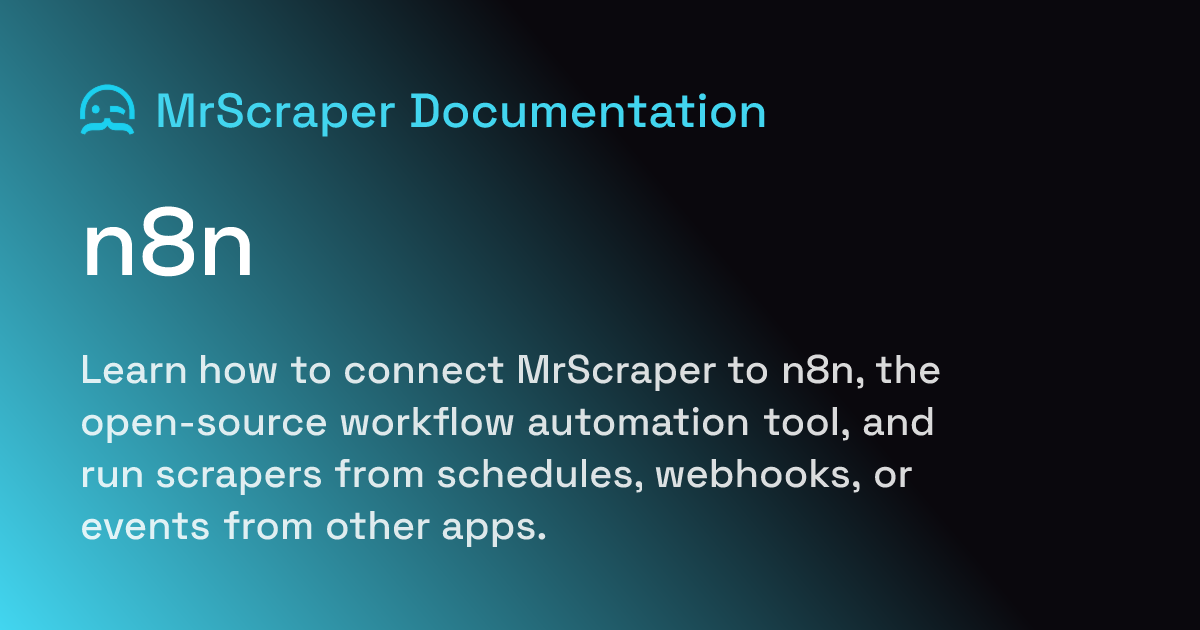 n8n | MrScraper Documentation